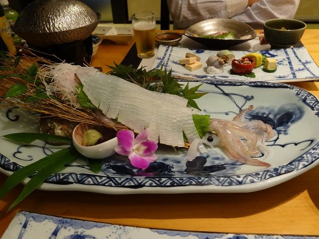 烏賊の姿造り_城見櫓