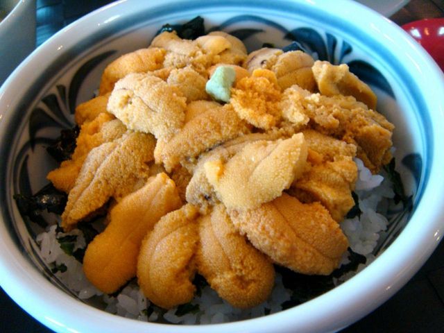 うに丼_ペンション群林風