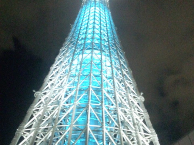 夜のスカイツリー_東京スカイツリー