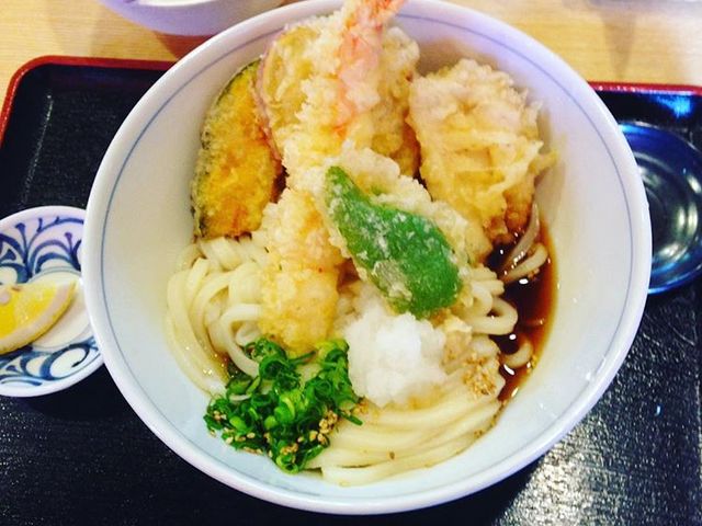 ぶっかけ天ぷら_手打ちうどん寺屋