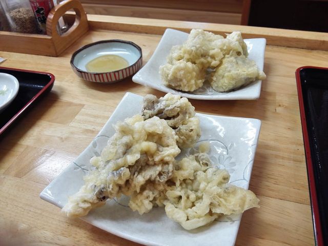 これで80円&150円..._手打ちうどん 永井