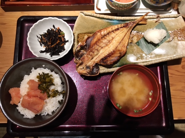 干物定食千円_やまや 東陽町店