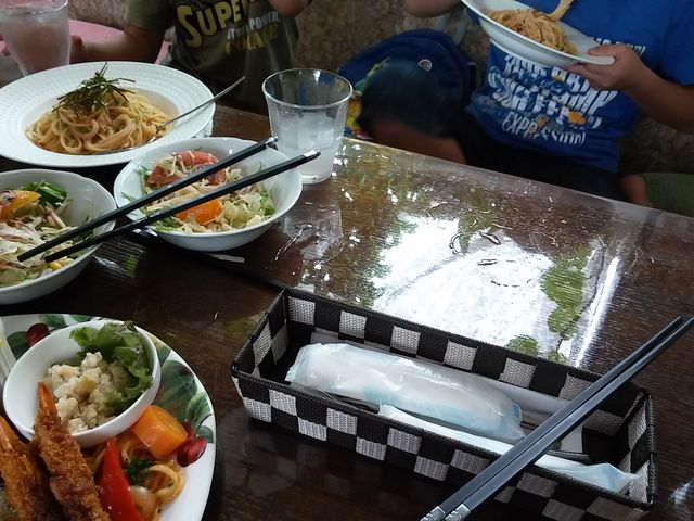 明太子スパゲティー_パンプキンハウス