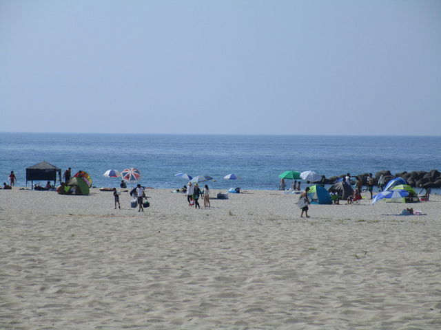 広い砂浜_石見海浜公園