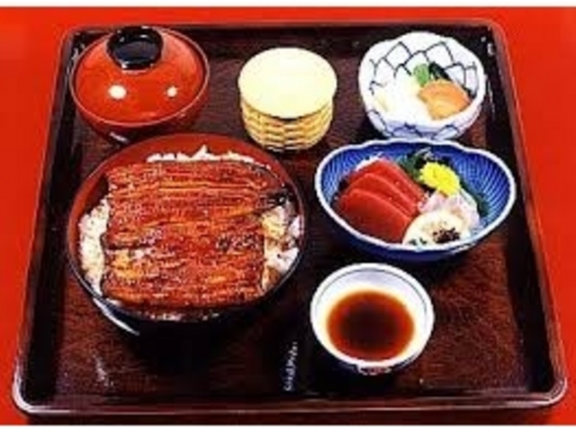 うなぎと刺し身_伊豆の味処 割烹 姫沙羅