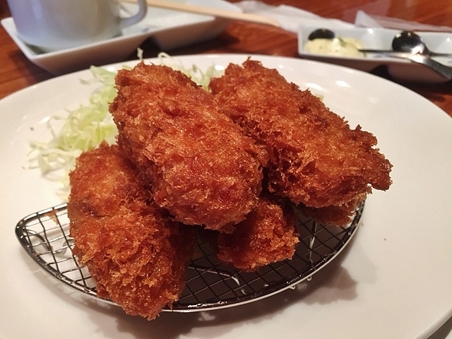 カキフライ5個_ガンボ アンド オイスターバー 水戸京成店