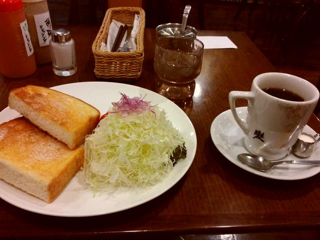 野菜のボリューム満点!_前田珈琲