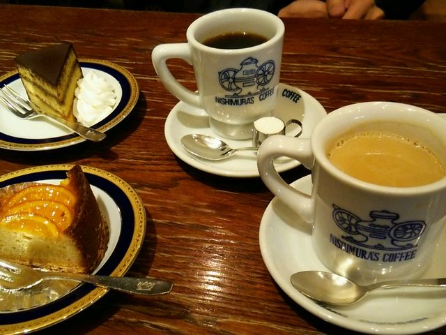 コーヒー&カフェオレ_神戸にしむら珈琲店 中山手本店