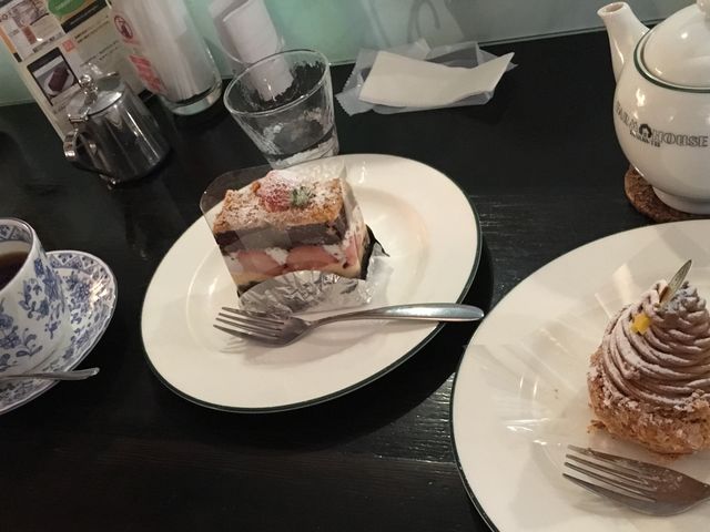 ミルフィーユとモンブラン_多奈加亭 吉祥寺店本店