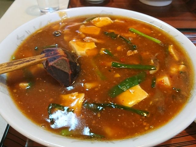 豆腐ラーメンおいしいです!_社員食堂