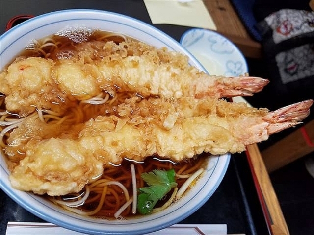 えび天ぷらが美味しかったです。_浅草 尾張屋