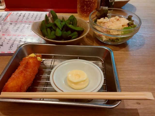 ハムカツは美味し過ぎてびっくり!_堂山食堂本店 梅田 東通り