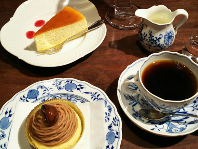 ケーキセット_壹眞珈琲店中央通り店