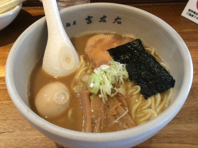 魚介スープ美味しい!_麺屋 吉左右
