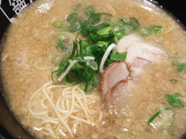 背脂ビッチリ_河童ラーメン本舗天理店