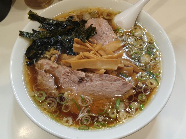チャーシューらぁめん。_らぁめんほりうち新橋店