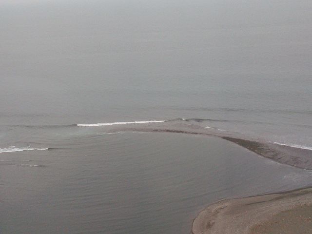 部屋から眺めた 海岸線辺り
潮の満ち引きがわかります_駿河健康ランド