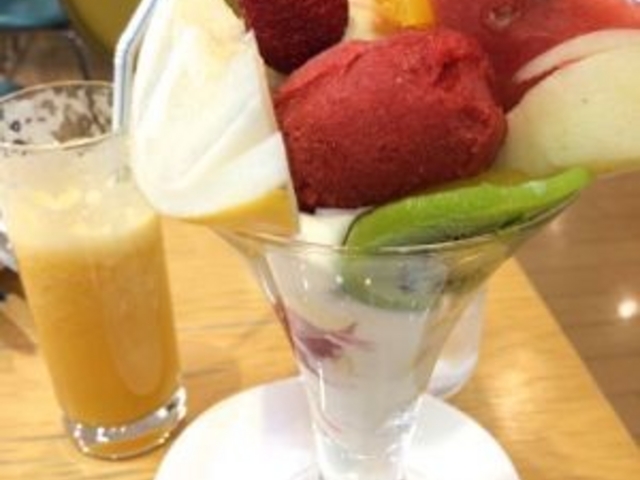 シェイクも濃厚です!_フルーツショップ弘法屋