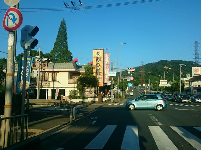 国道163沿いにあります_とんかつかつ喜四条畷店