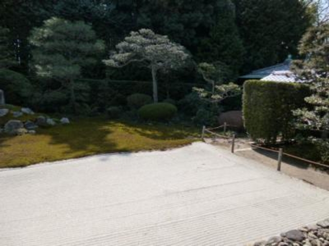 「雪舟庭園」です_芬陀院