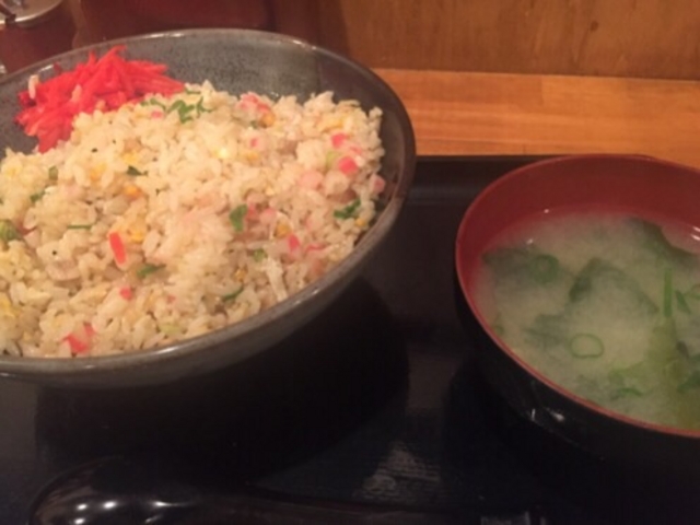 すた丼ではなく、チャーハンです。_伝説のすた丼 高円寺店