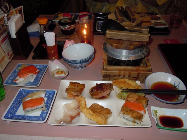 夕食バイキング_ホテル花巻
