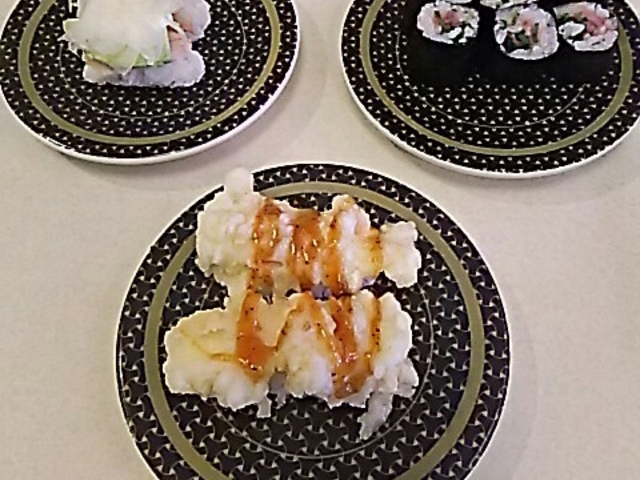 100円。_はま寿司 太田浜町店