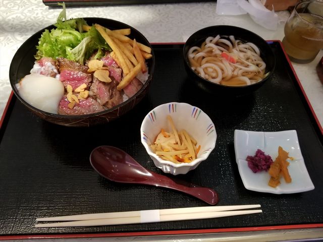 能登牛ステーキ丼_さくら茶屋