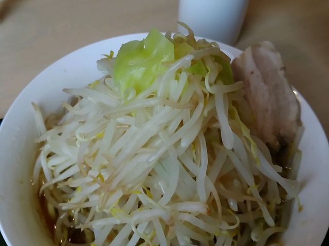 野菜増しの麺二倍!!_麺屋純太