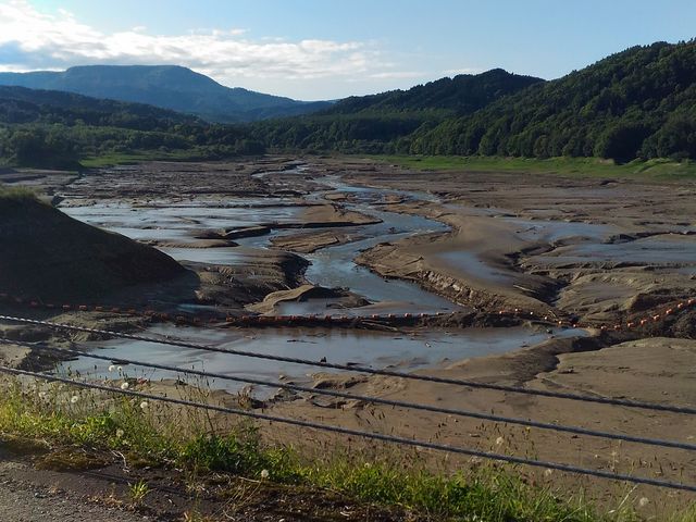 かけられた橋からの景色_雨竜沼湿原