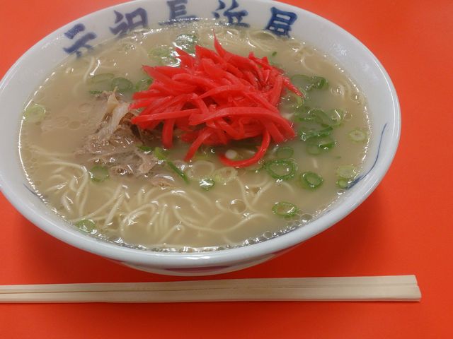 ラーメン(フツウ)_元祖長浜屋 本店