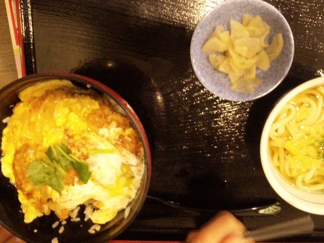 かつ丼小うどんセット・1,014円_夢庵沼津新沢田店