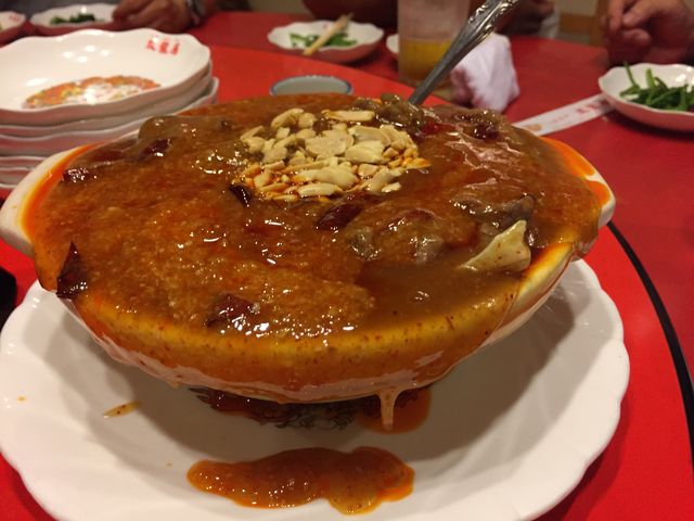 辛い!牛肉の煮込み_中国食府 双龍居 本店