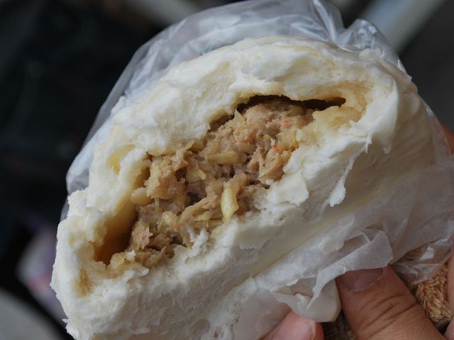 横浜中華街 江戸清のブタまん _江戸清 中華街本店
