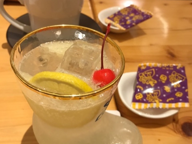 お気に入りの生レモンスカッシュ。_コメダ珈琲店 イオンモール高崎店