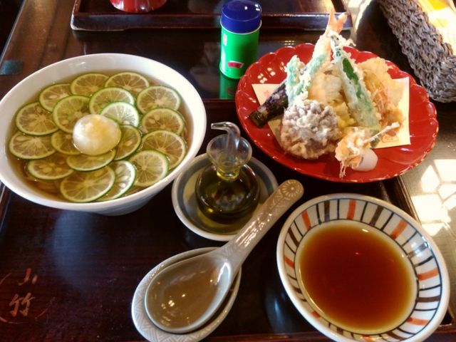 すだち蕎麦_竹蔵蕎麦やま竹