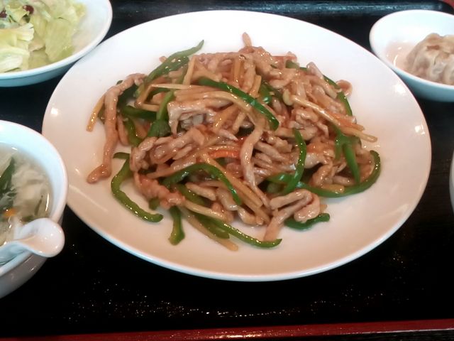 ランチのセット_泰山亭