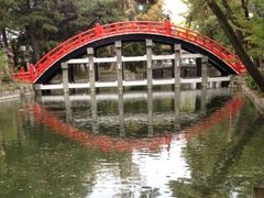反橋(住吉大社の太鼓橋)の写真1