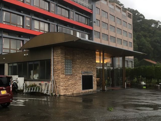 雨でしたが十分楽しめました。_陽いずる紅の宿 勝浦観光ホテル