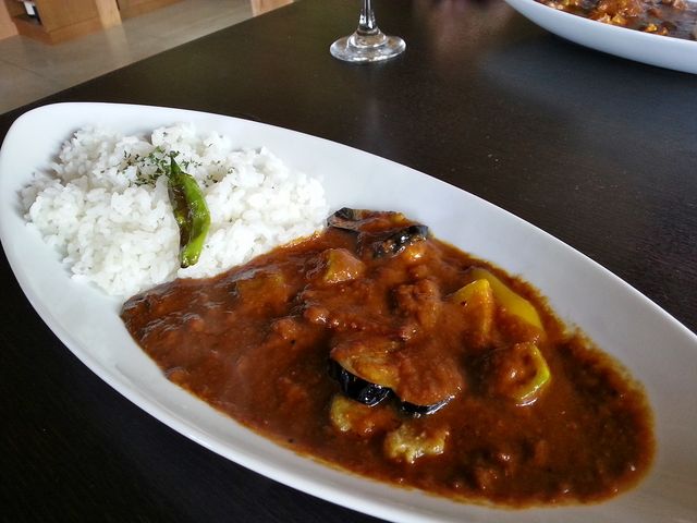 ランチカレー_ヴィラ別邸