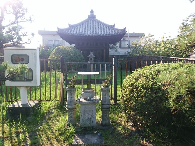 ここから先へは行けません_筒井順慶五輪塔