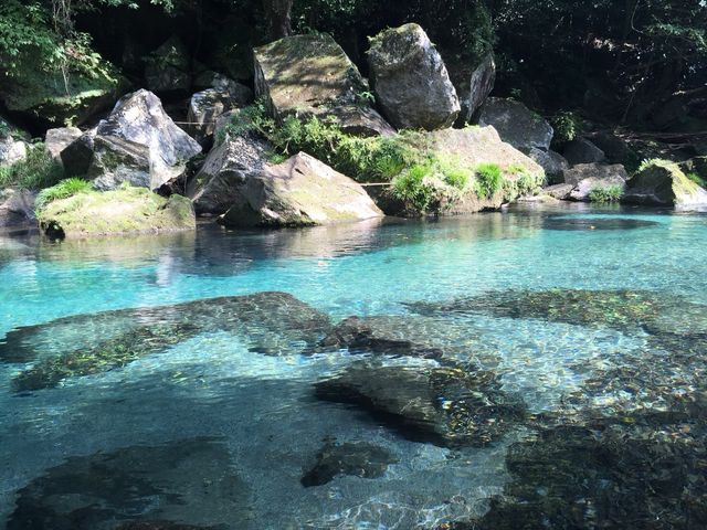 途中の風景です。_雄川の滝