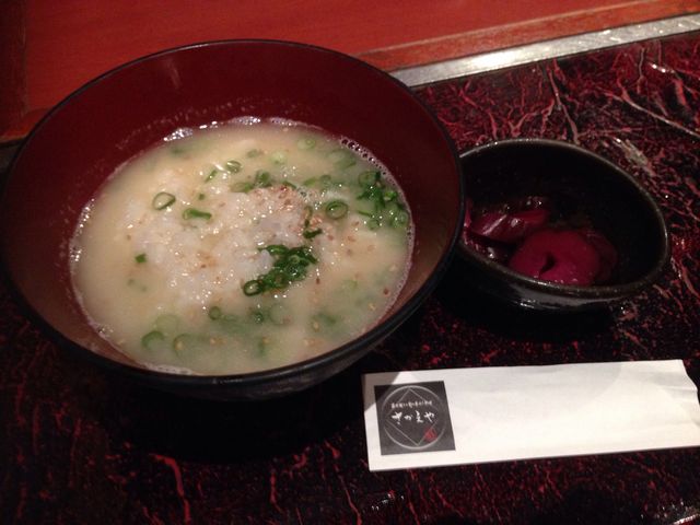 名物ガラスープご飯_さかえや 恵比寿本店