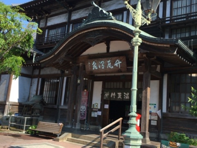 素敵な佇まいです_竹瓦温泉