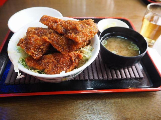 ソースカツ丼_玉龍飯店