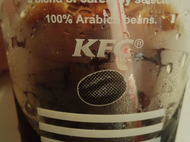 とってもおいしいアイスコーヒーです_ケンタッキーフライドチキン近鉄八尾店