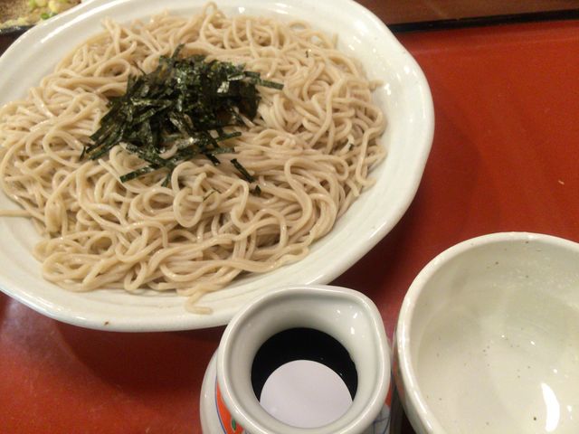ざるそば_まるまつ須賀川店