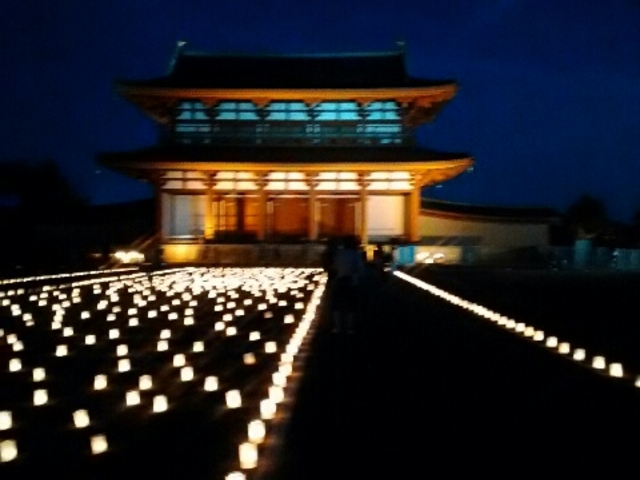 夜💟_国営平城宮跡歴史公園