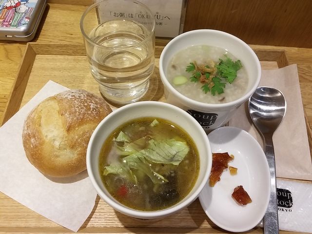 スープストックセット 八方粥・和風スープ_SoupStockTokyo S−PALU店