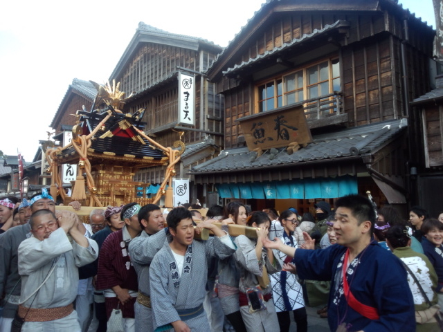 御神輿です_おかげ横丁はいからさん